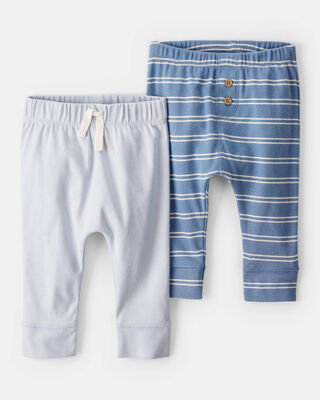 Baby 2-Pack Pull-On Pants