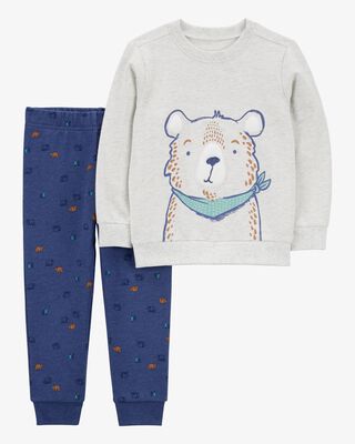 Baby 2-Piece Bear Tee & Jogger Set