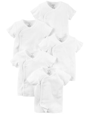 Baby 5-Pack Side-Snap Tees