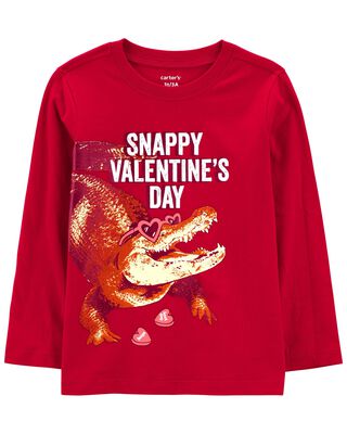 Snappy Valentine's Day Graphic Tee