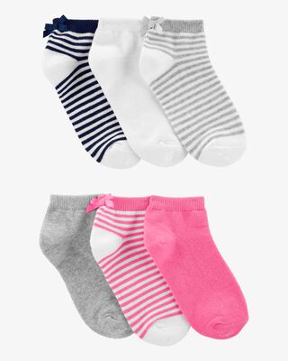 Kid 6-Pack No-Show Socks