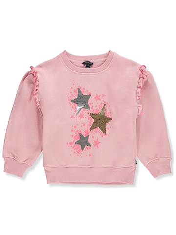 Sequin Star Fleece Sweatshirt