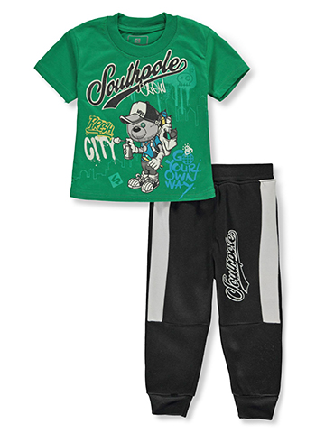 2-Piece Joggers Set Outfit