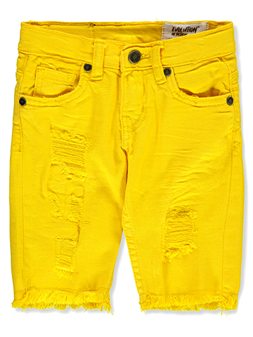 Wild Tiger Denim Shorts