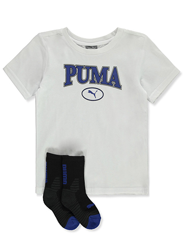 2-Piece Varsity T-Shirt Socks Set