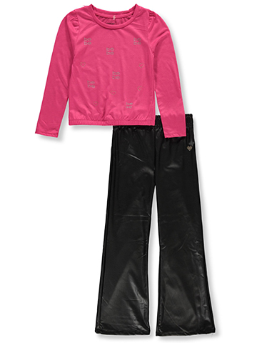 2-Piece Bling Pants Set Outfit