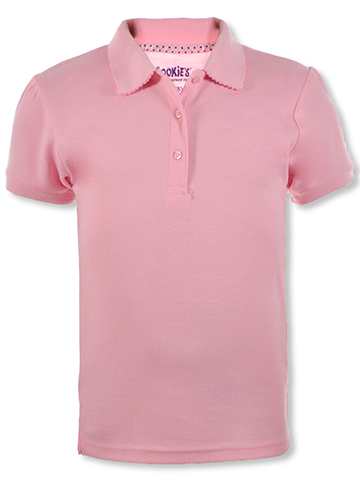 Picot Trim Polo Shirt