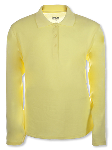 Cookie's Women's Picot Trim Polo Shirt