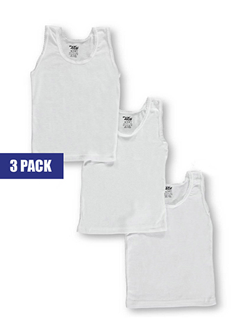 3-Pack Tank Tops (Sizes 7 – 16)